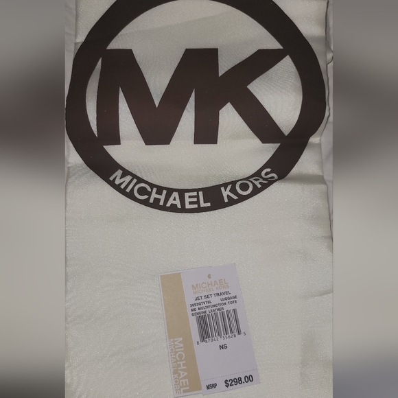 Michael Kors bag, purse, computer tote, carry on - Picture 7 of 9